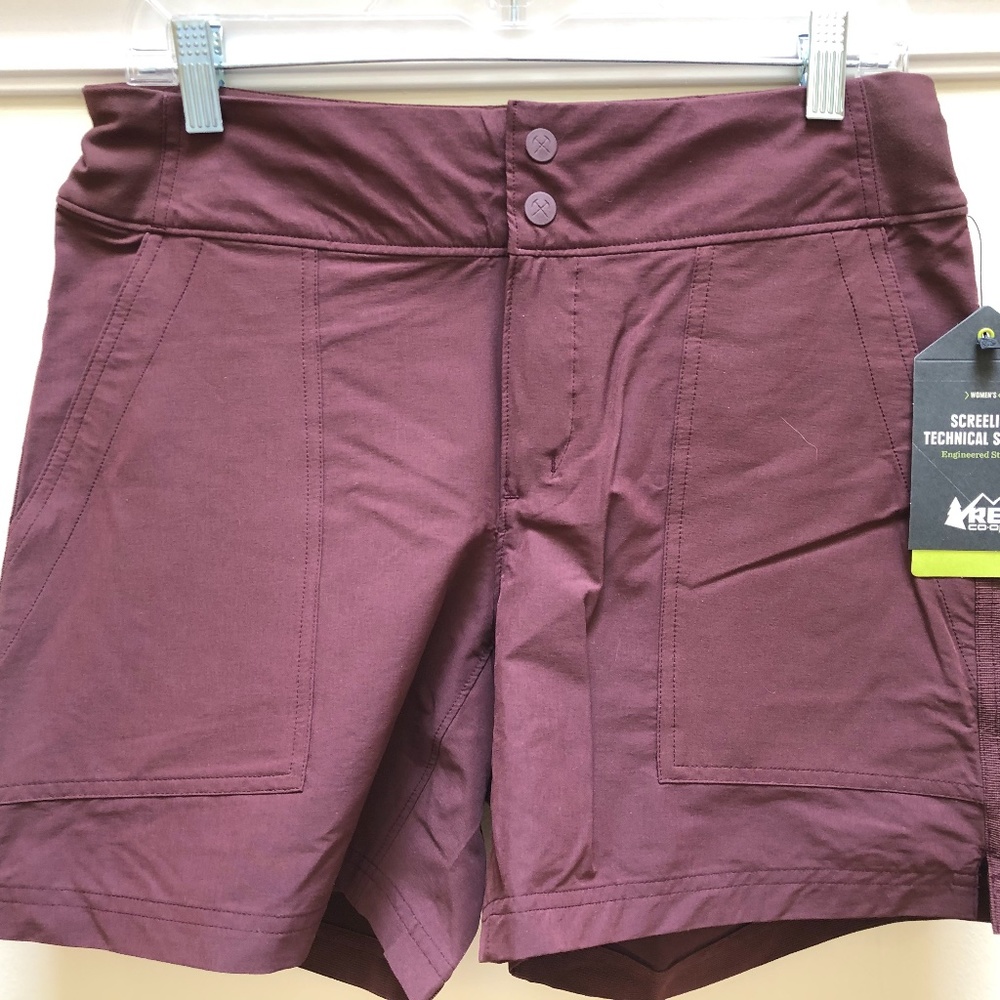 REI Screenline Technical Shorts NWT
